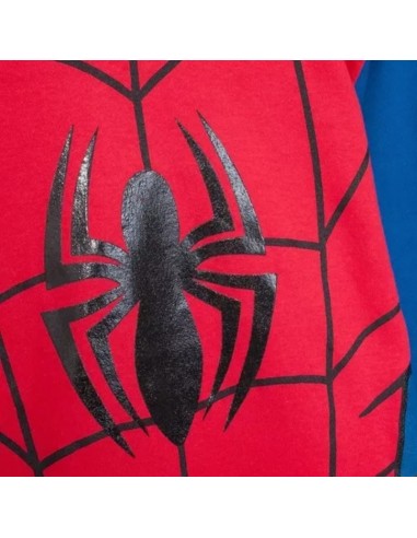 Pijama de Spider-Man azul y roja de pantalón largo para niño