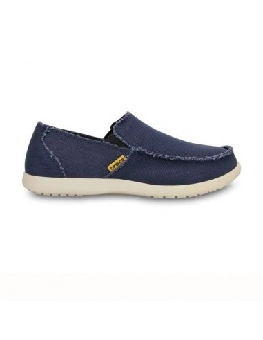 CROCS SANTA CRUZ CON FLECOS NAVY HOMBRE